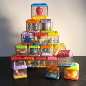 Fisher Price Busy Blocks Toy